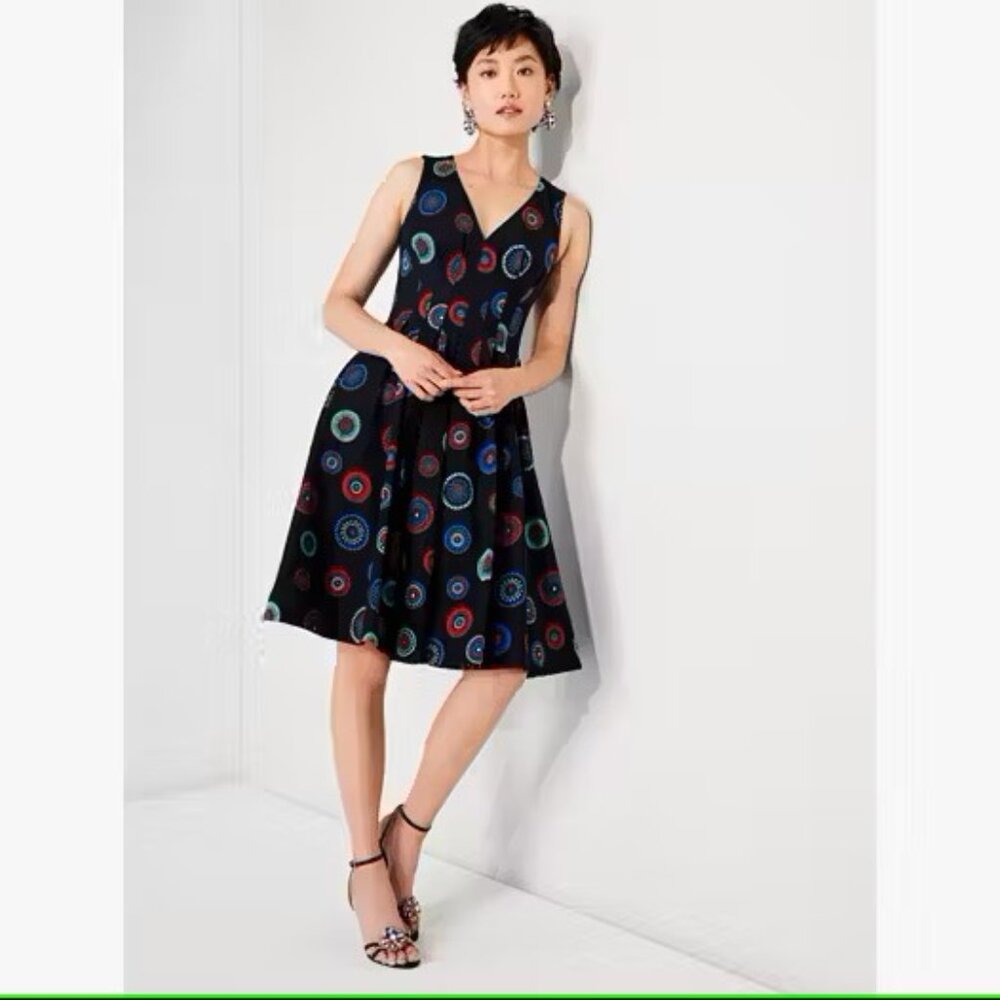 Kate Spade Firework Floral Amelia Dress Size 0